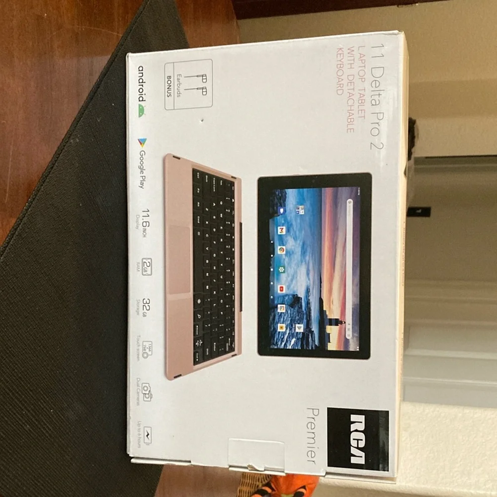 RCA 10 Delta Pro 2-in-1 Tablet - Rose Gold NWOT